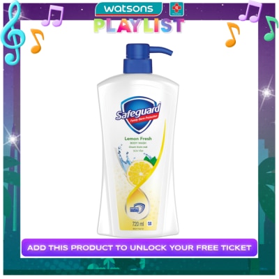 SAFEGUARD SAFEGUARD Lemon Fresh Body Wash 720mL