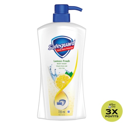SAFEGUARD SAFEGUARD Lemon Fresh Body Wash 720mL