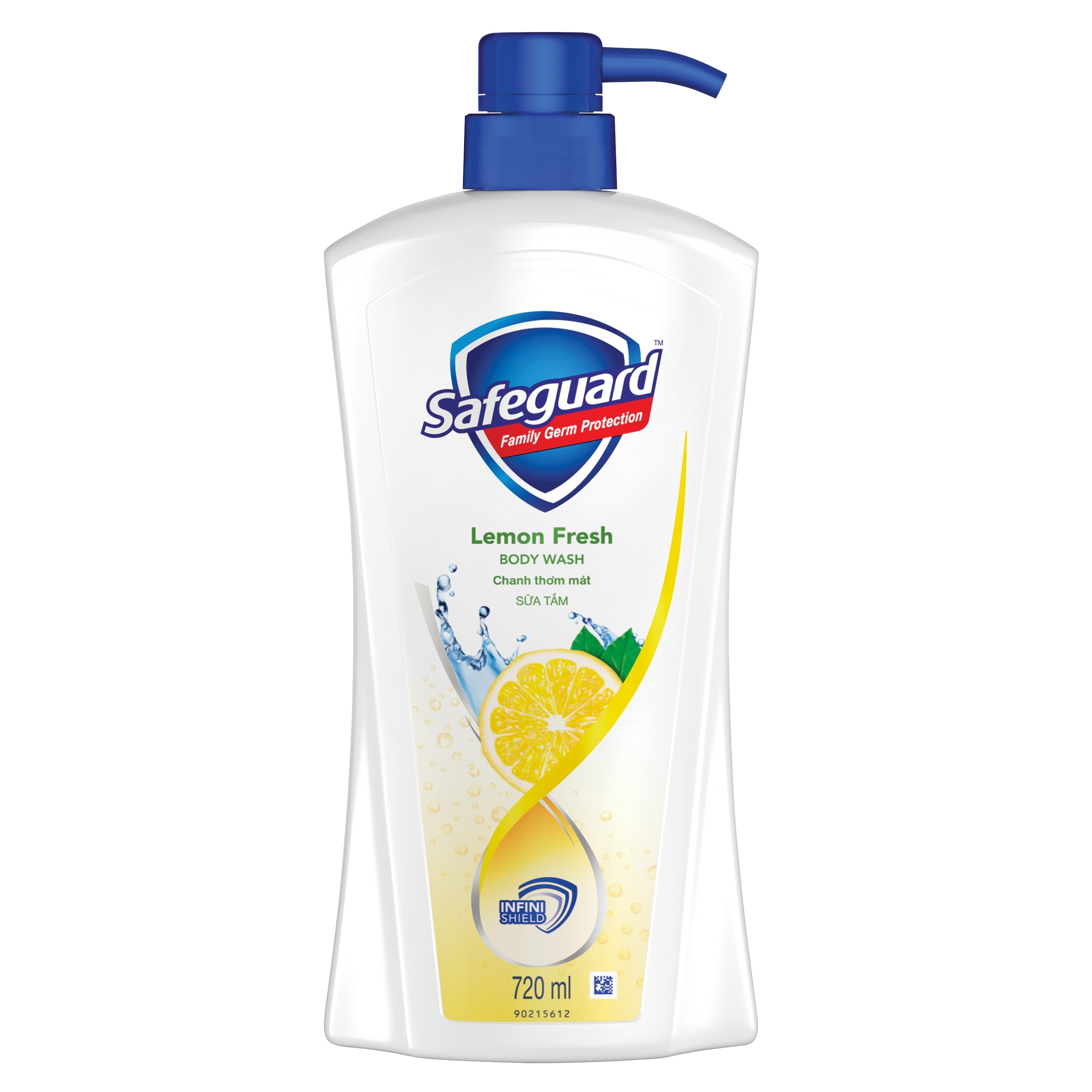 SAFEGUARD Lemon Fresh Body Wash 720mL