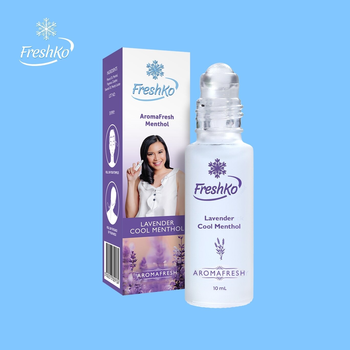 Aromatherapy Liniment Roll-on Lavender Menthol 10 ML