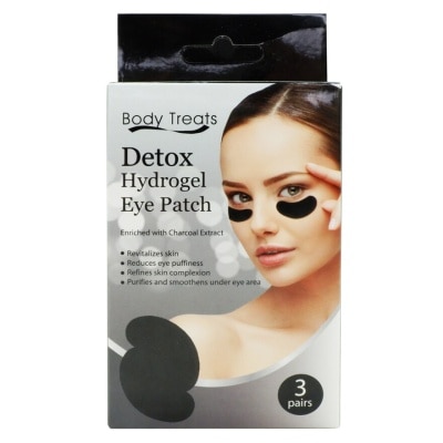 BODY TREATS Hydrogel Eye Patch with Charcoal Extract x3 's