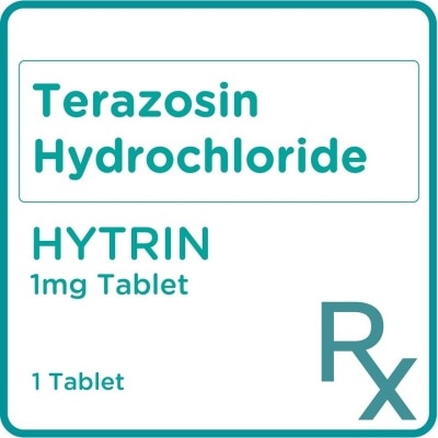 HYTRIN Terazosin Hydrochloride 1mg 1 Tablet [PRESCRIPTION REQUIRED]