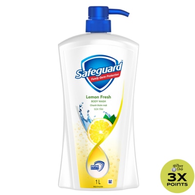 SAFEGUARD SAFEGUARD Lemon Fresh Body Wash 1L