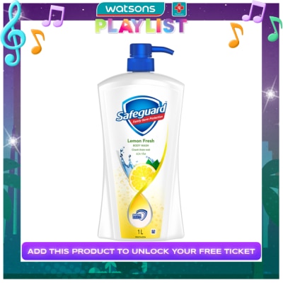 SAFEGUARD SAFEGUARD Lemon Fresh Body Wash 1L