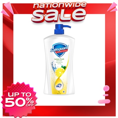 SAFEGUARD SAFEGUARD Lemon Fresh Body Wash 1L
