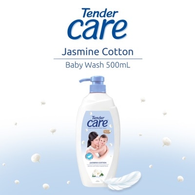 TENDER CARE Jasmine Cotton Hypo-Allergenic Baby Wash 500ml