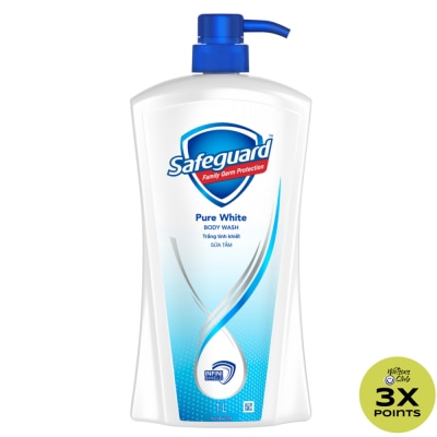 SAFEGUARD SAFEGUARD Pure White Body Wash 1L
