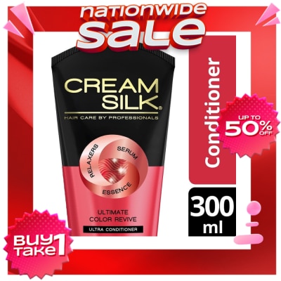 CREAMSILK Triple Keratin Rescue Conditioner Ultimate Color Revive 300ML