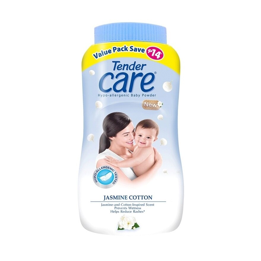 Jasmine Cotton Hypo-Allergenic Baby Powder 200g