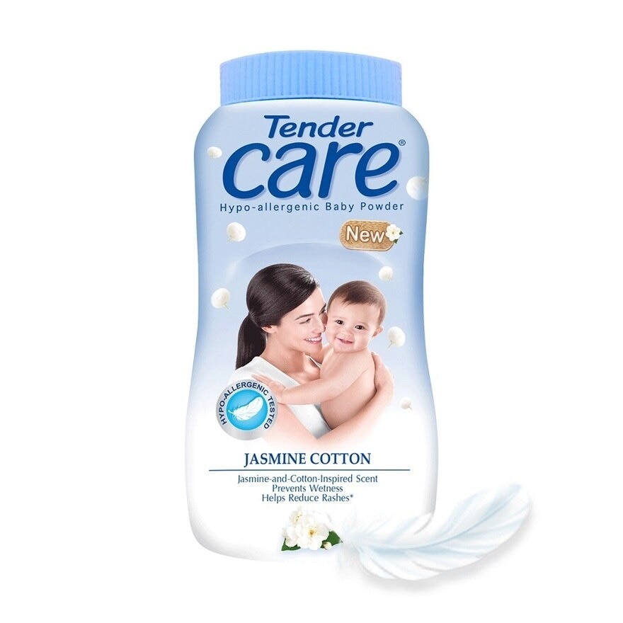 Jasmine Cotton Hypo-Allergenic Baby Powder 50g