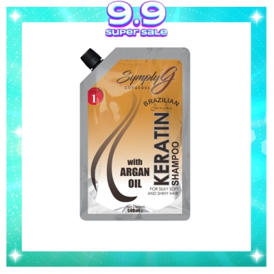 SYMPLY G Keratin Shampoo With Argan Oil 500ml