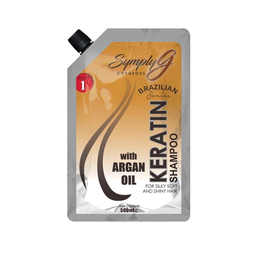 Keratin Shampoo With Argan Oil 500ml