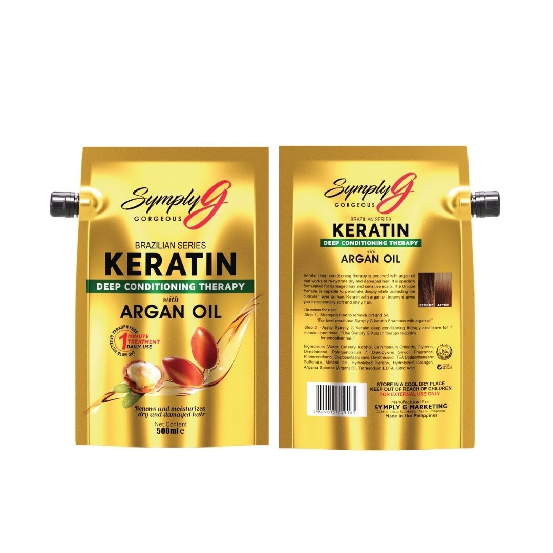 Keratin Conditioner With Argan Oil 500ml