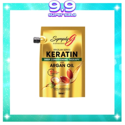 SYMPLY G Keratin Conditioner With Argan Oil 500ml