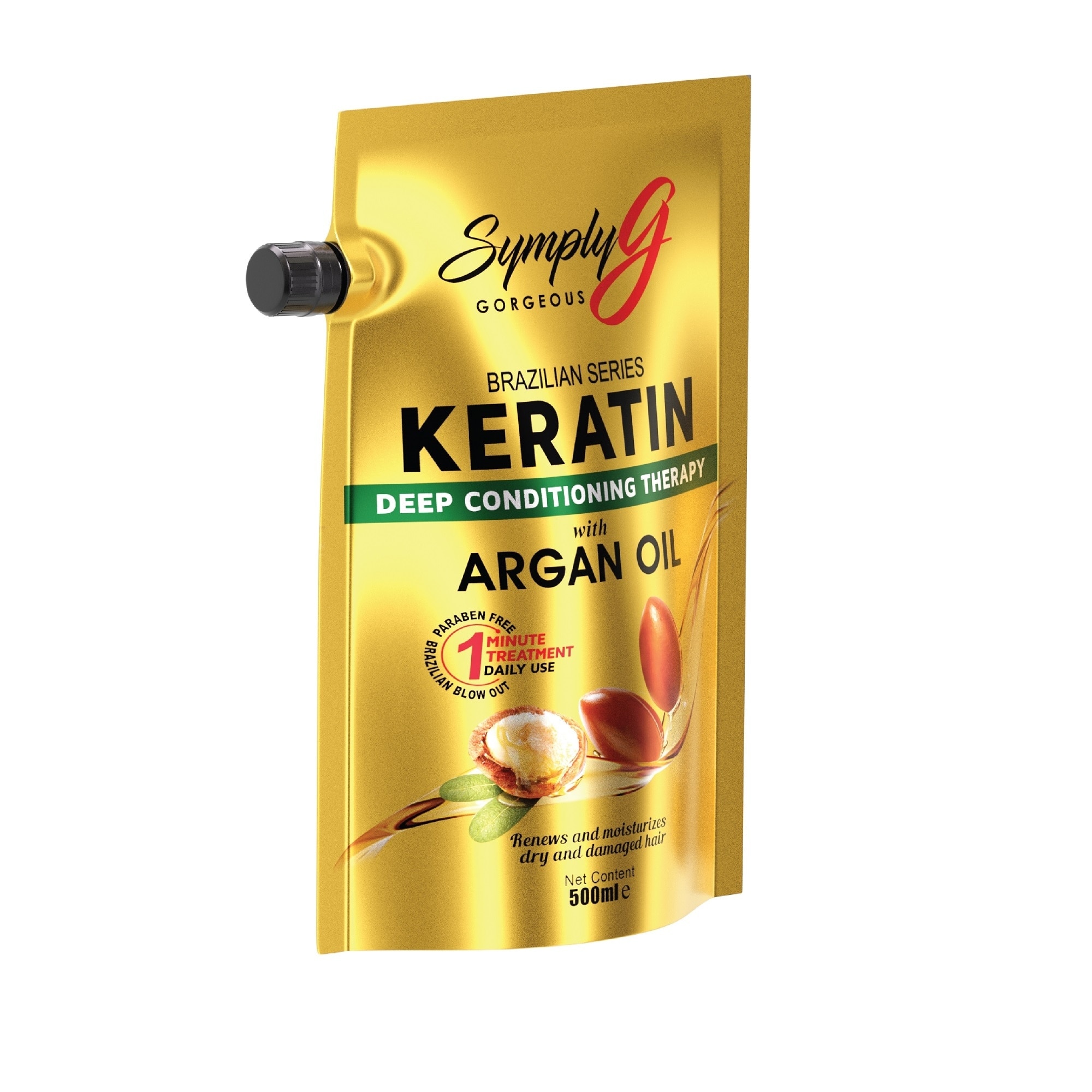 Keratin Conditioner With Argan Oil 500ml