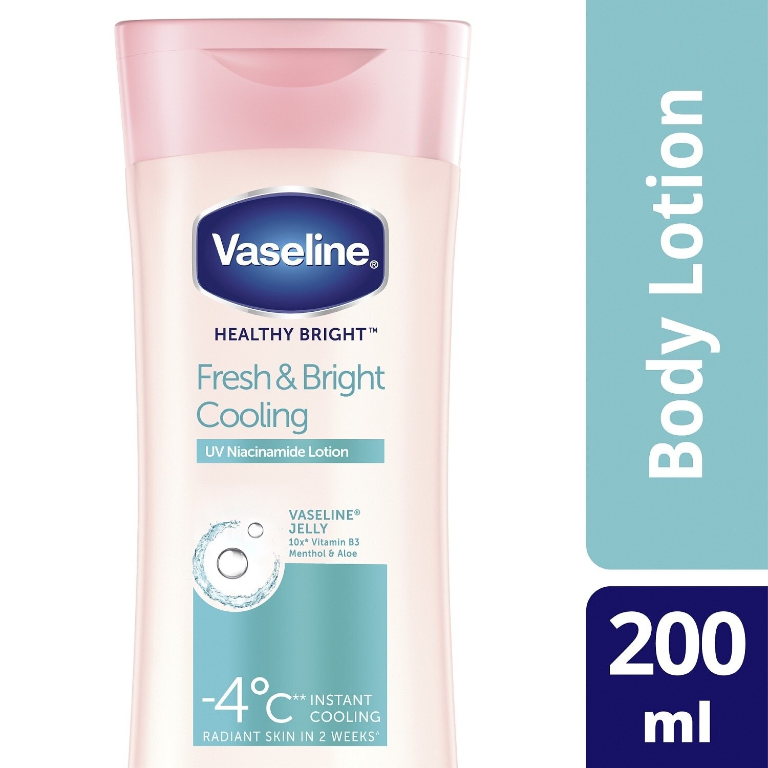 VASELINE Healthy White Fresh & Bright Lotion 200ml