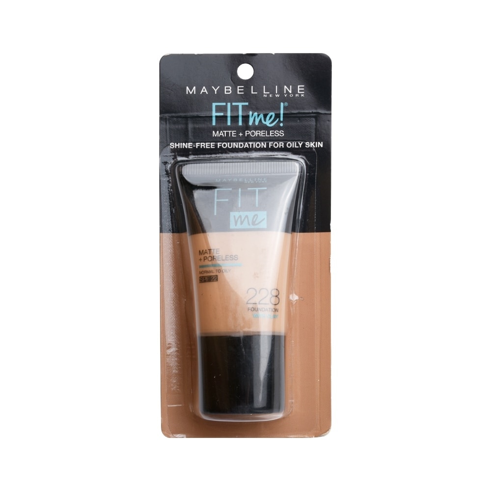 MAYBELLINE Fit Me Matte + Poreless Shine Free Foundation For Oily Skin 18ml