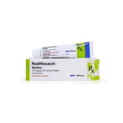 NADIXA Nadifloxacin 10Mg Cream 25G [Prescription Required]