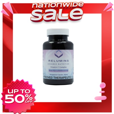 RELUMINS Vitamin C Complex 60 Vegetarian Capsules
