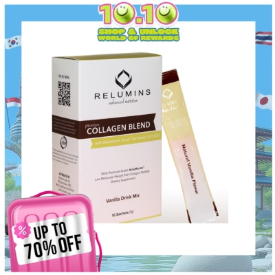 RELUMINS Collagen Blend Vanilla 10 Sachets
