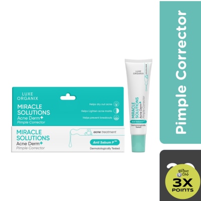LUXE ORGANIX Luxe Organix Miracle Solutions AHA/BHA Spot Corrector Light 10ml