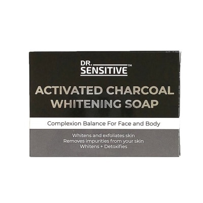 DR SENSITIVE Activated Charcoal Whitening Soap 120g