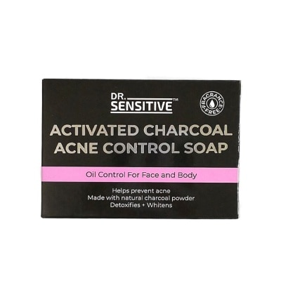 DR SENSITIVE Activated Charcoal Acne Control Soap 120g