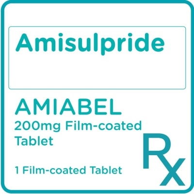 AMIABEL Amisulpride 200mg 1 Film-coated Tablet [PRESCRIPTION REQUIRED]
