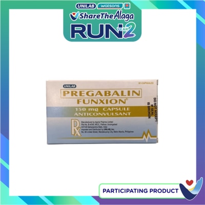 FUNXION Pregabalin 150mg 1 Tablet [PRESCRIPTION REQUIRED] image