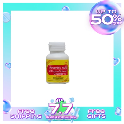 UHP Ceetab Ascorbic Acid 500mg Bottle