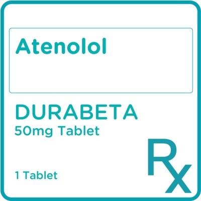 DURABETA Atenolol 50mg 1 Tablet [Prescription Required]