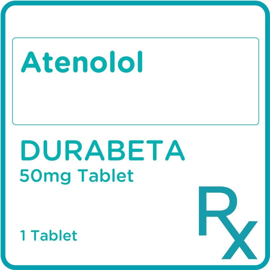 Atenolol 50mg 1 Tablet [Prescription Required]