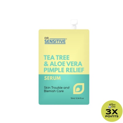 DR SENSITIVE Tea Tree and Aloe Pimple Relief Serum 10ml