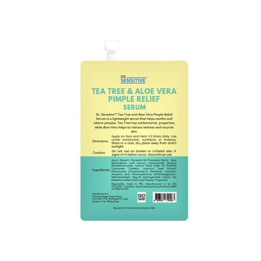 Tea Tree and Aloe Pimple Relief Serum 10ml