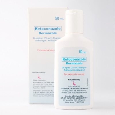 DERMAZOLE Ketoconazole 20 mg/mL (2%w/v) Shampoo 50ml