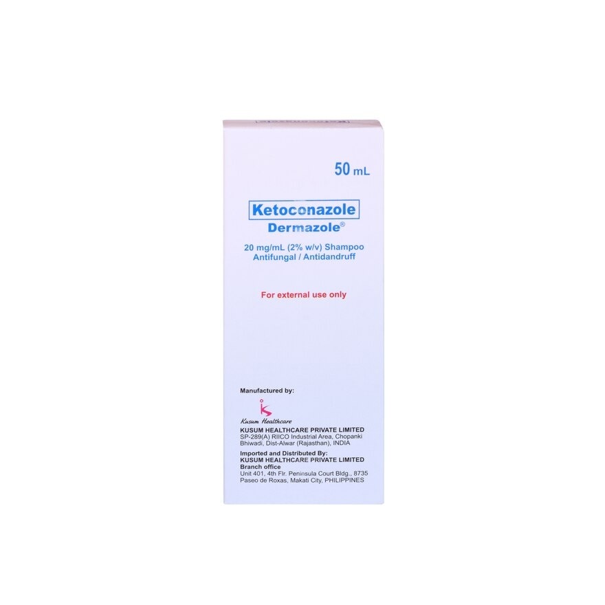 Ketoconazole 20 mg/mL (2%w/v) Shampoo 50ml