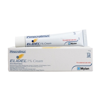 ELIDEL Pimecrolimus 1% cream 10g tube [PRESCRIPTION REQUIRED]