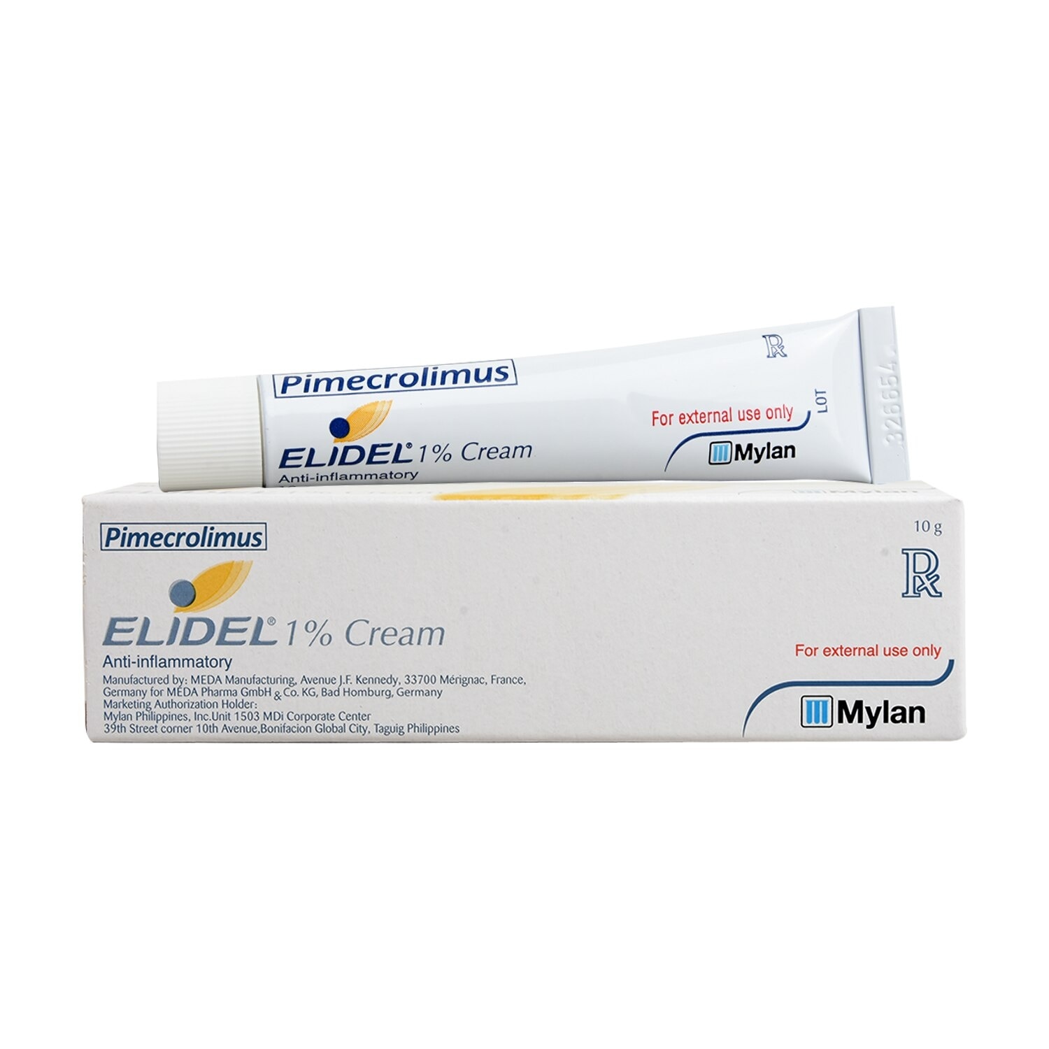 Pimecrolimus 1% cream 10g tube [PRESCRIPTION REQUIRED]