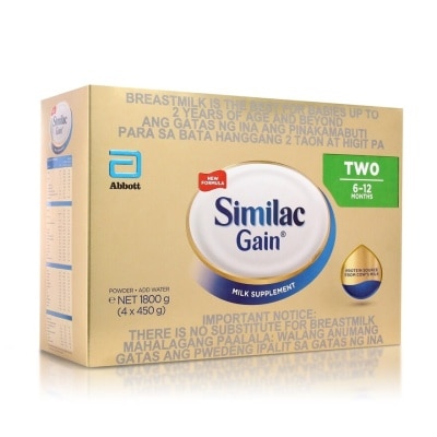 SIMILAC Gain HMO 6-12 Months 1.8kg