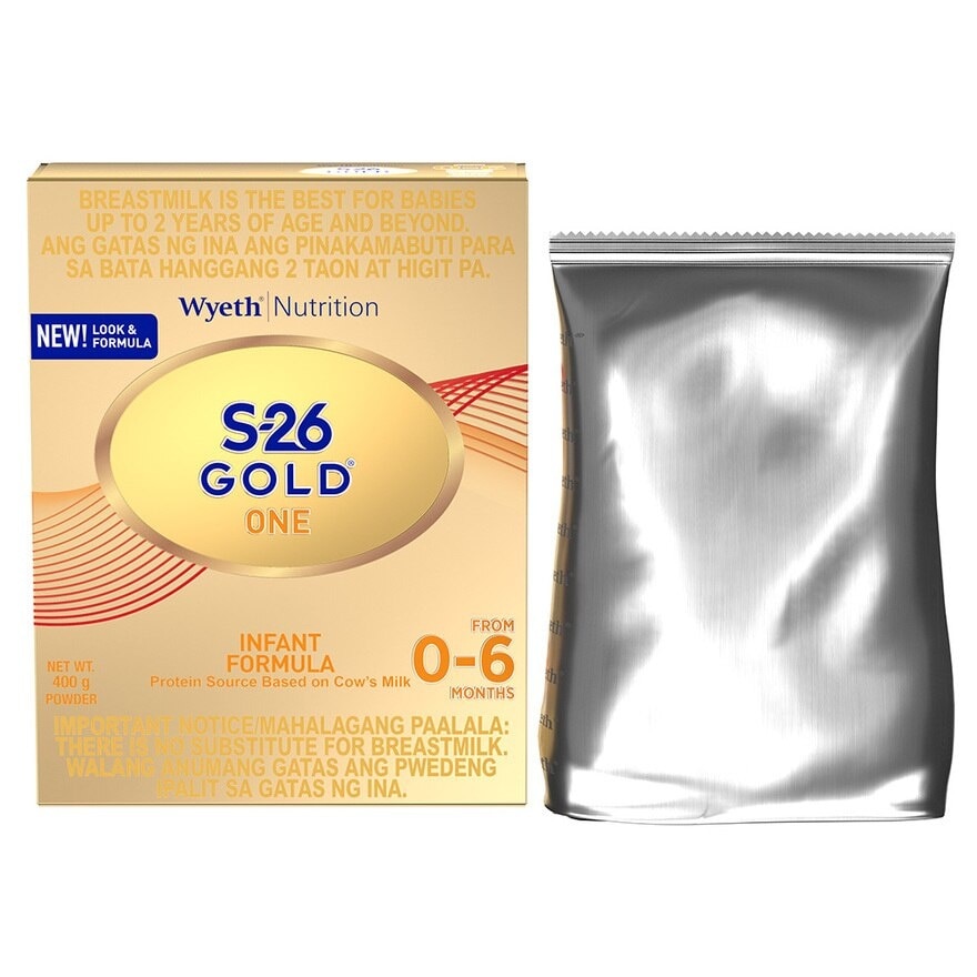 Gold® One Infant Formula For 0-6 Months Bag in Box 400g x 1