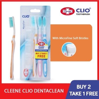 CLEENE Dentaclean Toothbrush 3s