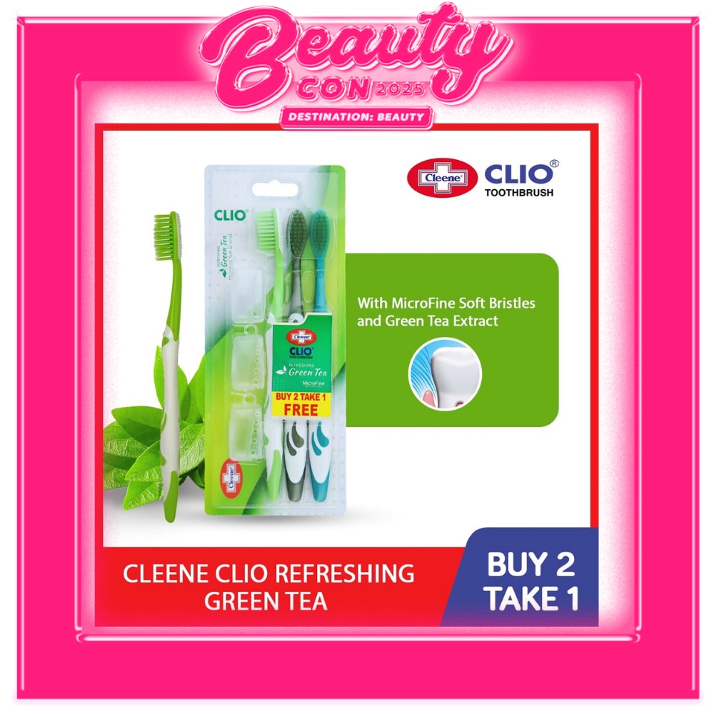 Refreshing Green Tea Toothbrush 3s