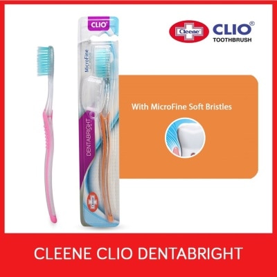 CLEENE Dentabright Colors Toothbrush 1s