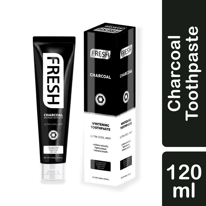 Charcoal Whitening Toothpaste 120mL