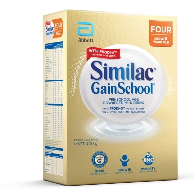 SIMILAC Similac GainSchool with HMO 400g for Kids Above 3 Years