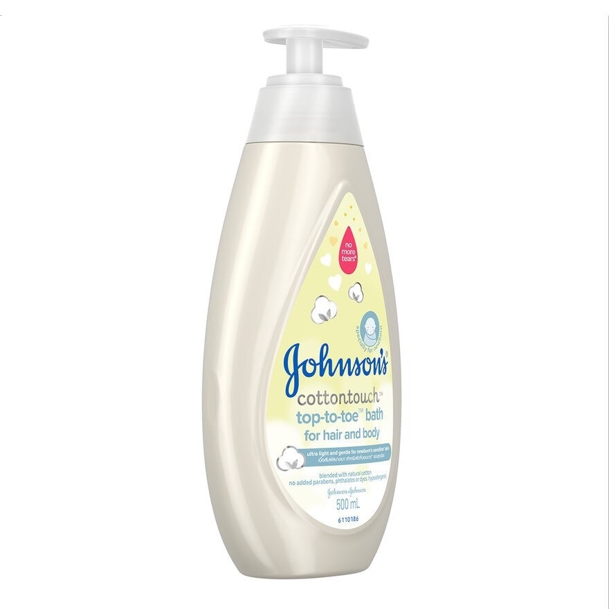 Johnson's CottonTouch Baby Wash 500ml-Newborn, Baby Essentials,Baby Bath,Body Wash For Baby