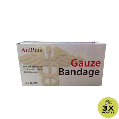 AIDPLUS Gauze Bandage 4x10 yards