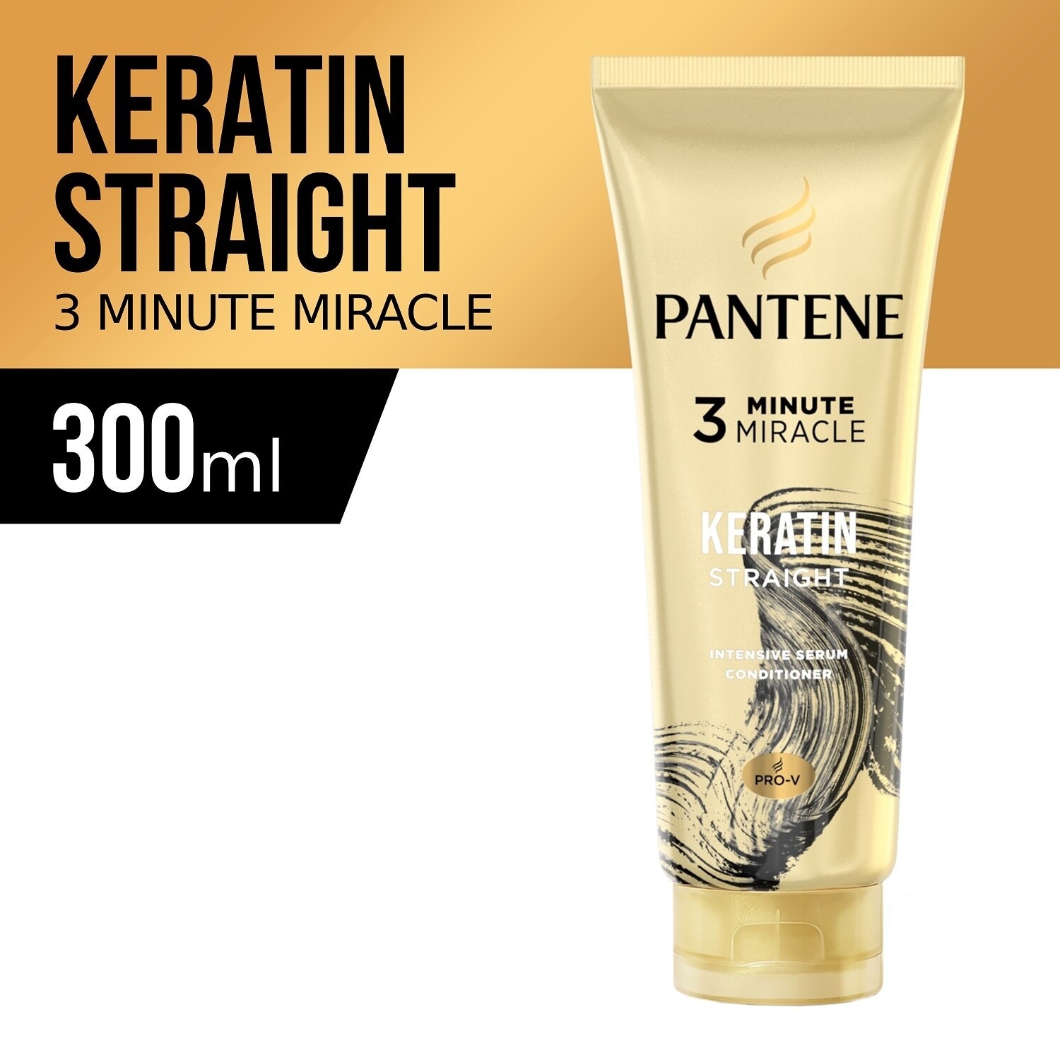 3-Minute Miracle Keratin Straight Intensive Conditioner (300mL)