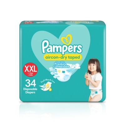 PAMPERS Baby Dry Extra Extra Large Diapers 34s