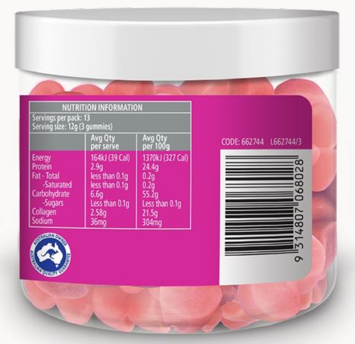 VR Collagen Plus Gummies 40s